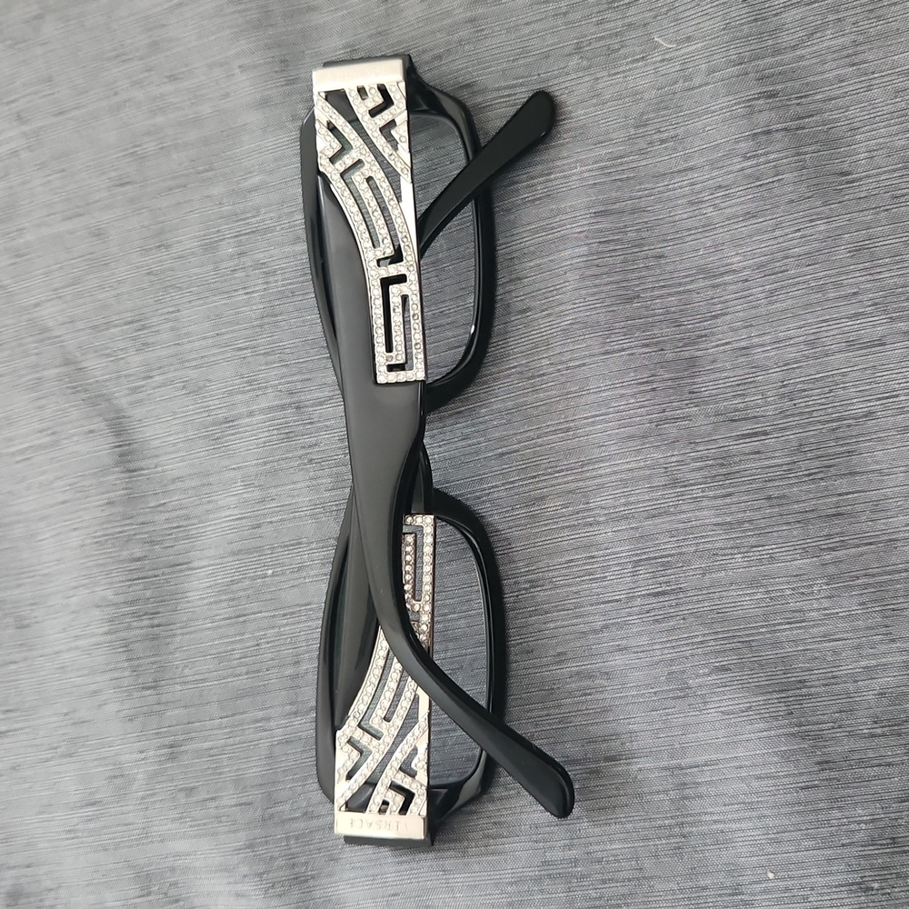 Versace Black Eyeglasses - Picture 2 of 6